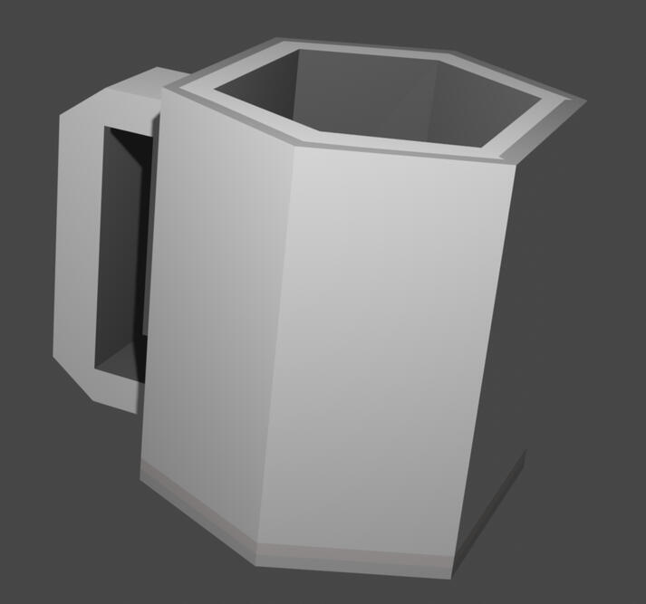 Low-Poly Mug