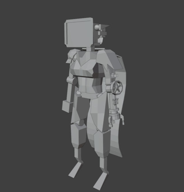 Caped Robot